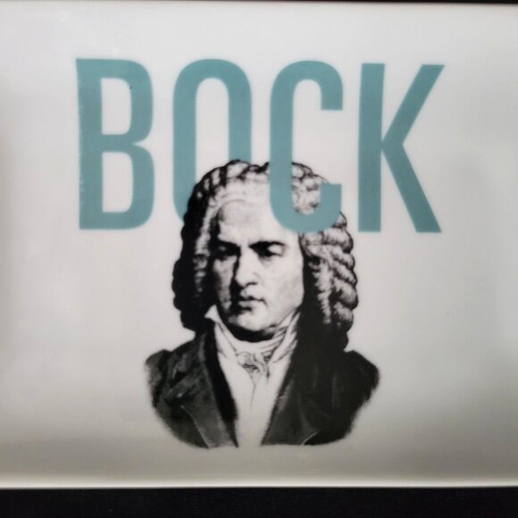 Crate & Barrel Craft Beer Craft Beer Barware Snack Tray -  Boch Bach Tray - Picture 2 of 5